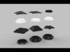 podium set 03 3D model_1