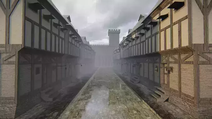 Medieval European Street