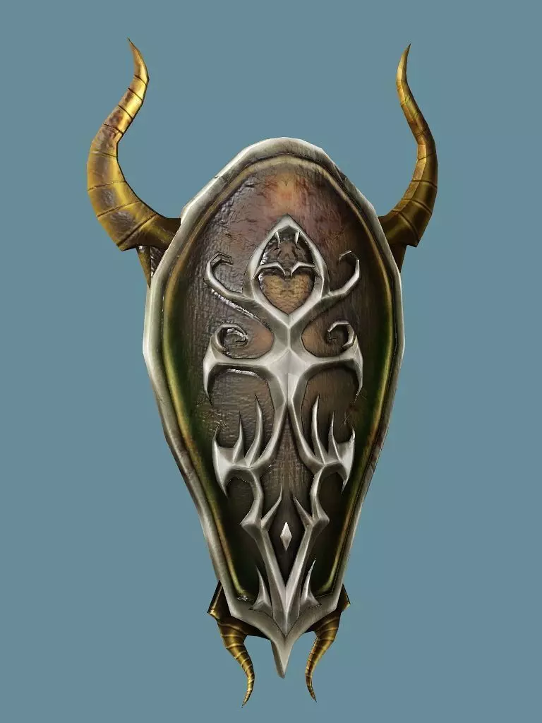 Medieval Polearms Weapon Pack 05 Low-poly 3D Model Low-poly 3D model_7