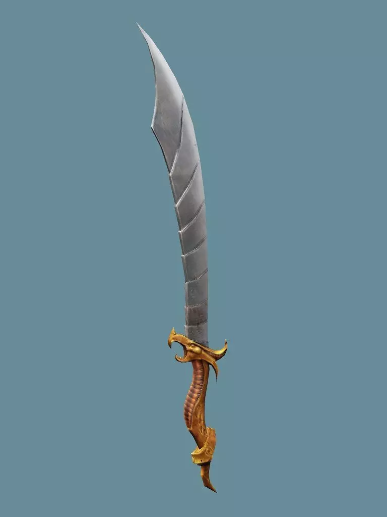 Medieval Polearms Weapon Pack 05 Low-poly 3D Model Low-poly 3D model_5