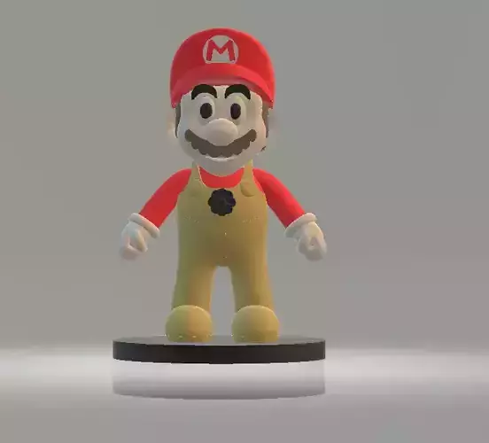   Cartoon Plumber Hero 3D printable model