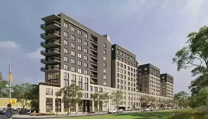 HIGH RISE ARCHITECTURAL REVIT MODEL FULLY FURNISHED 3D model