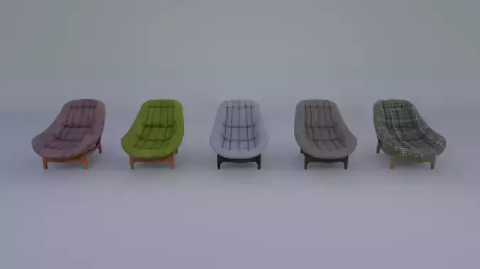 Mid-Century Modern Lounge Chair