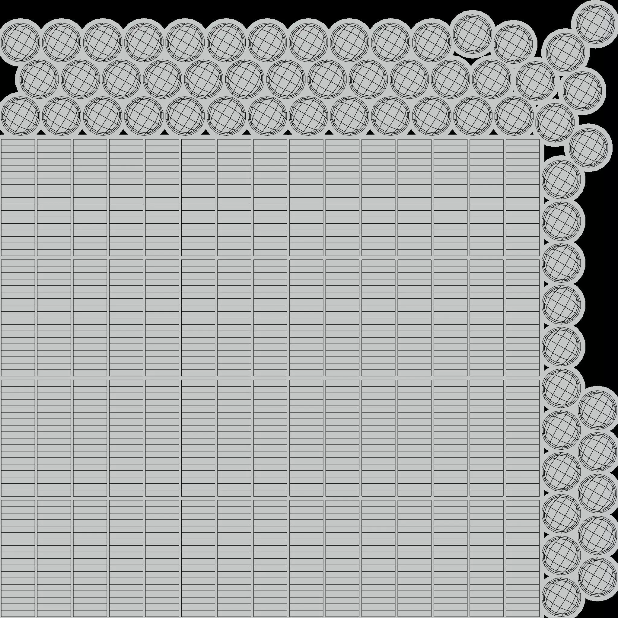 Wooden Pallet with Bricks 2 3D model_16