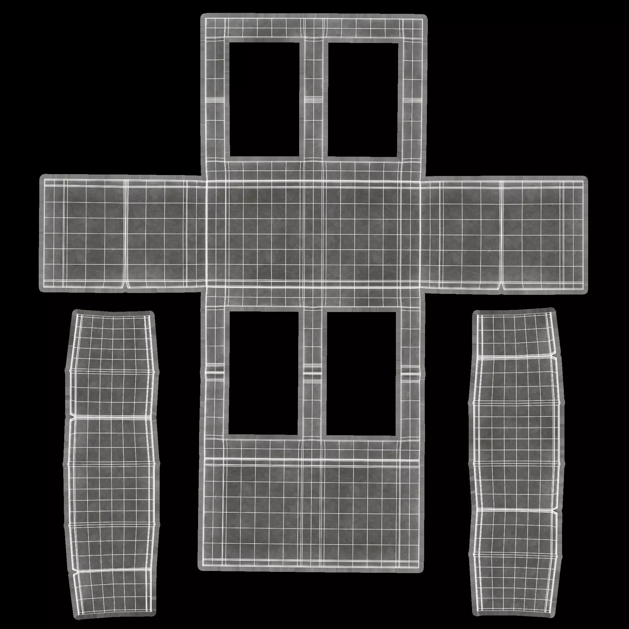 Wooden Pallet with Bricks 2 3D model_15