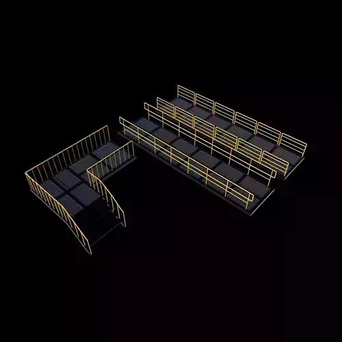 Modular industrial walkway