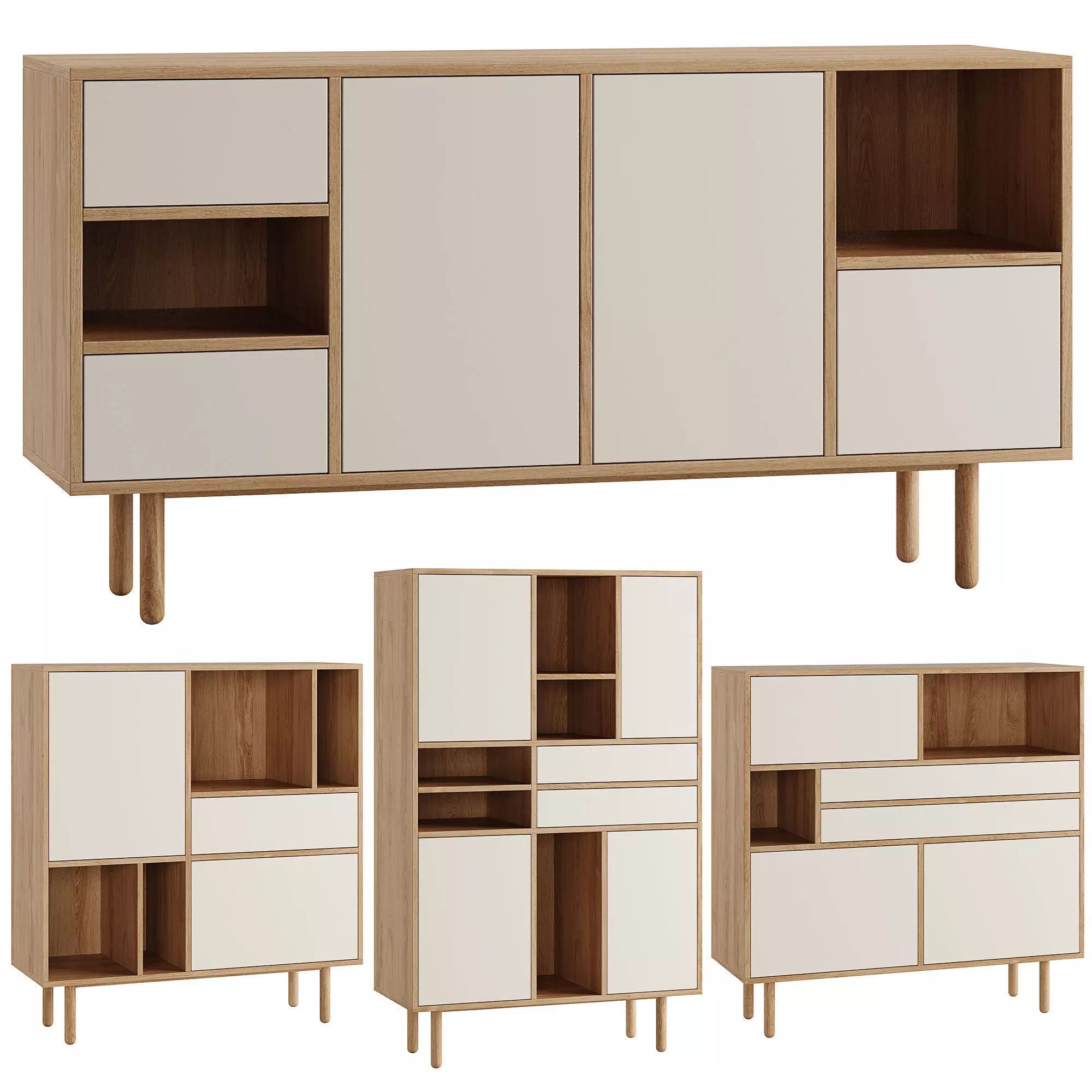 Alice Chest of Drawers 3D model