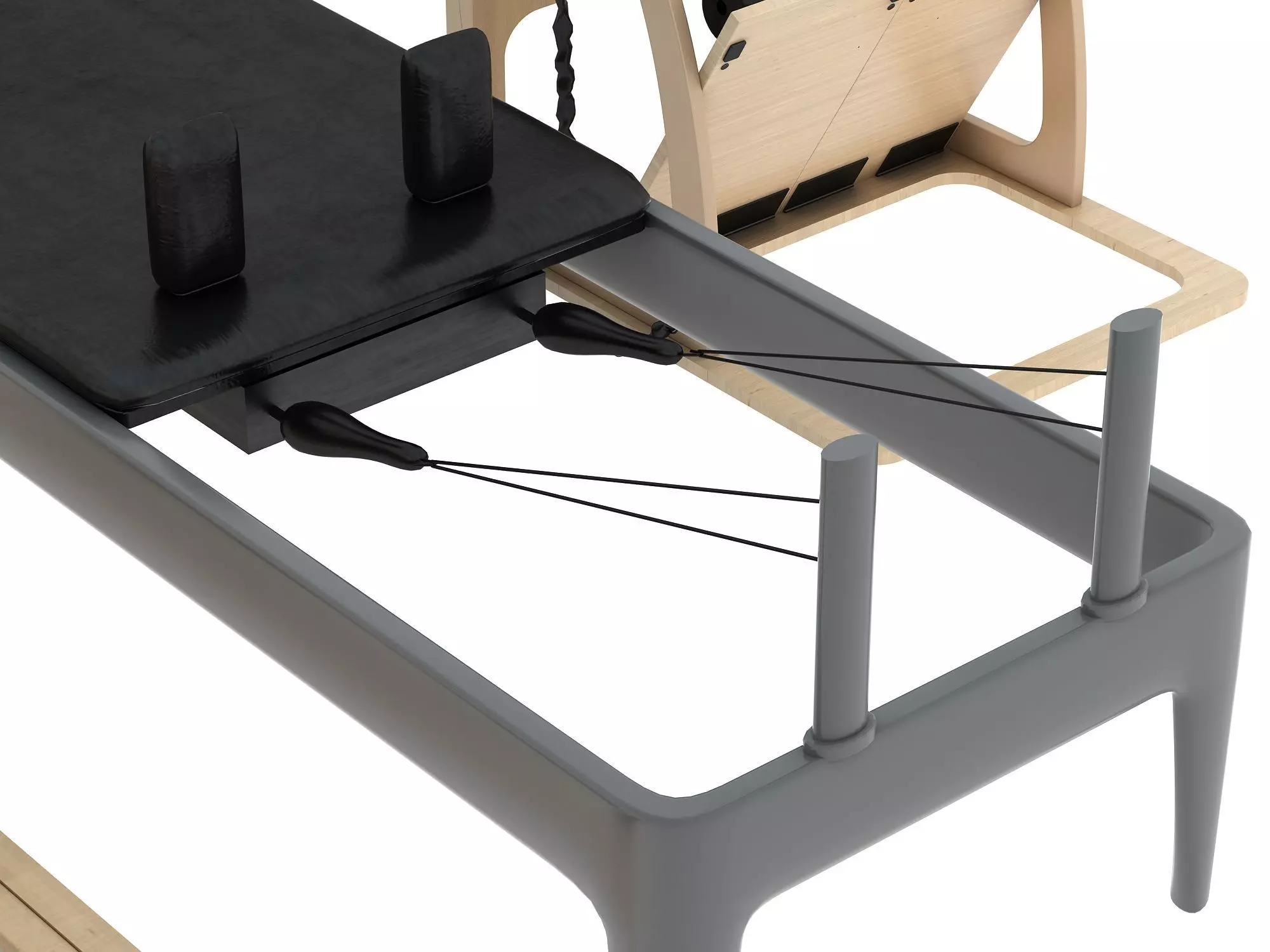 PILATES EQUIPMENT 3D model_8