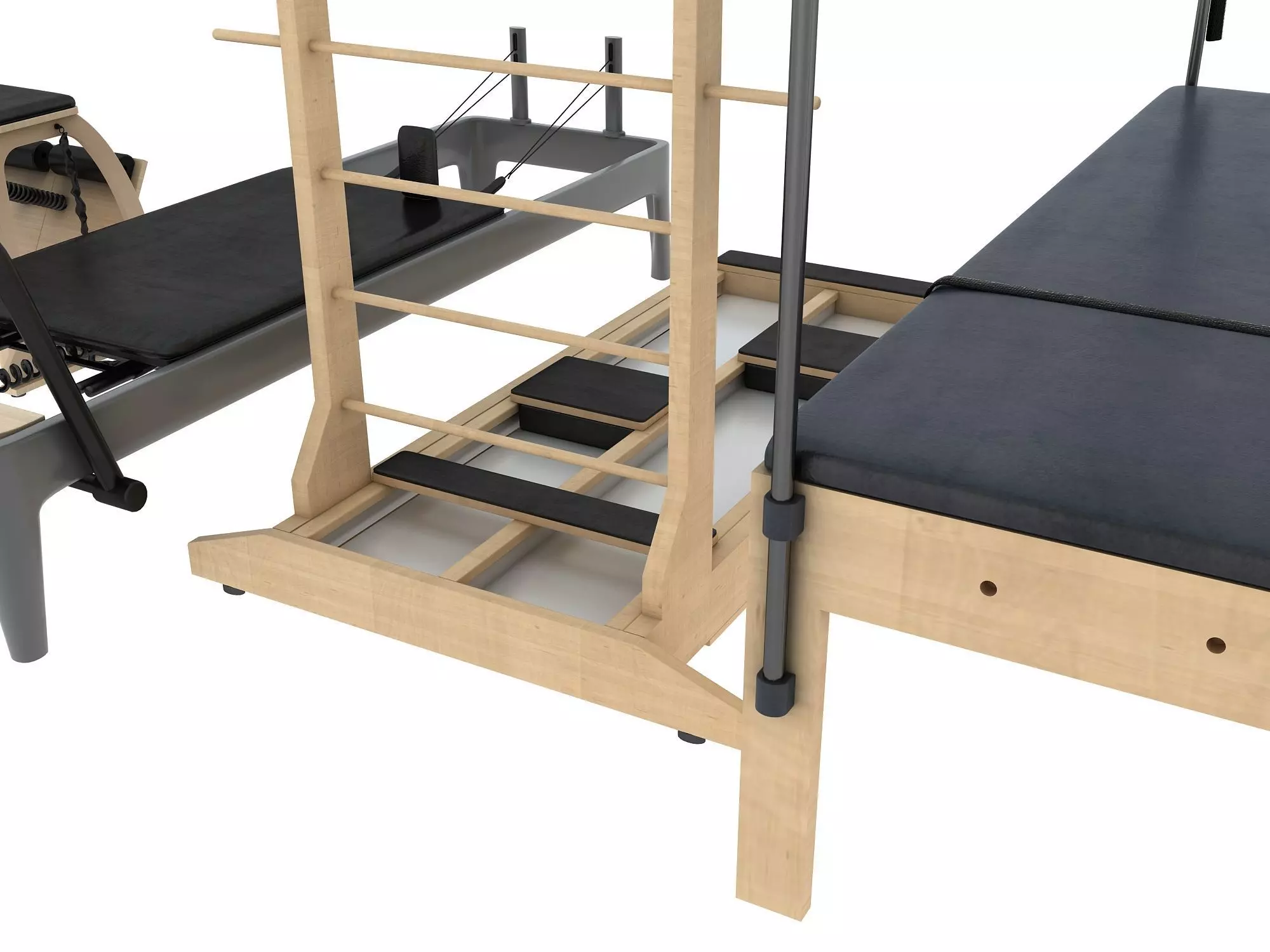 PILATES EQUIPMENT 3D model_6