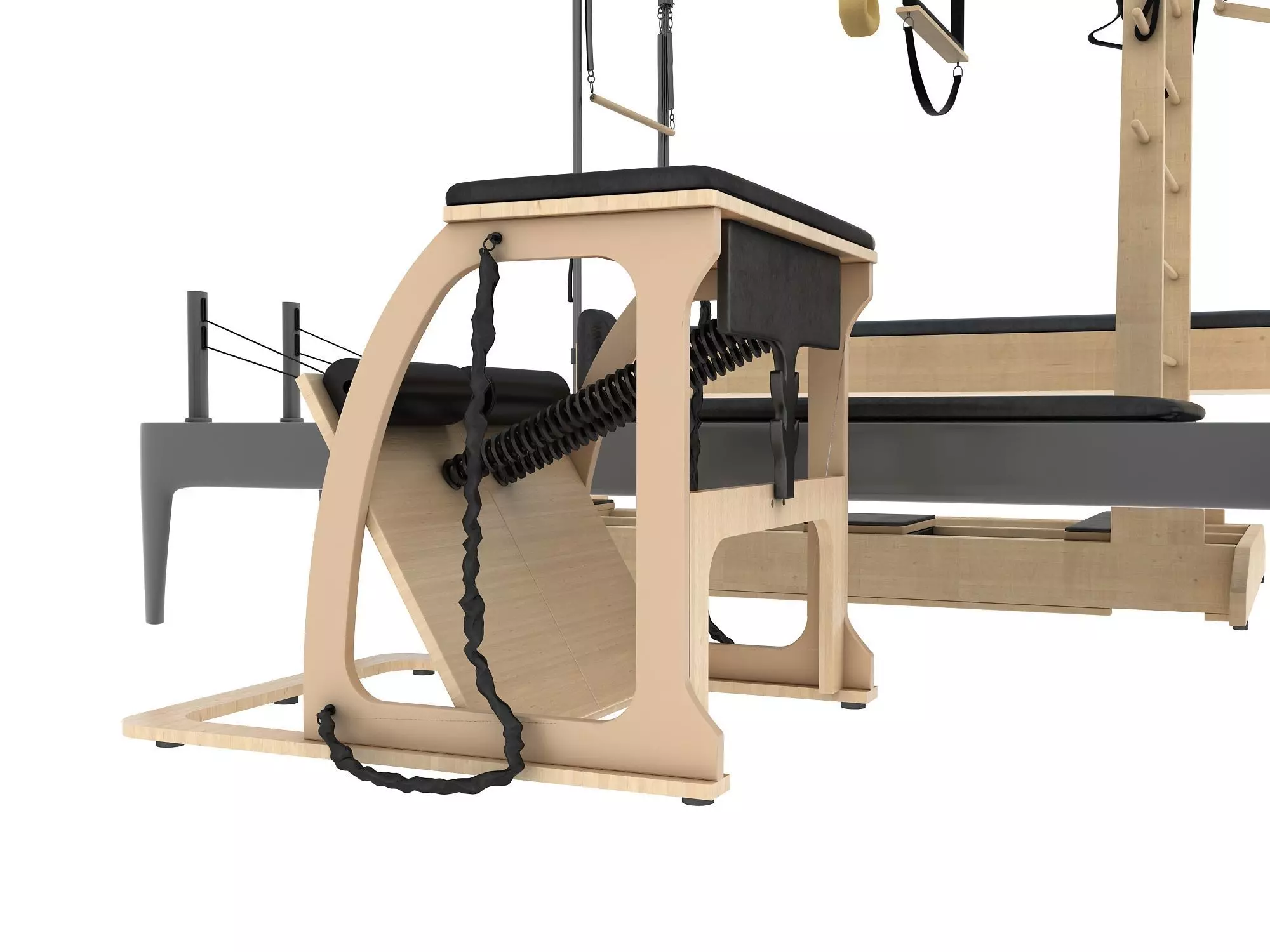 PILATES EQUIPMENT 3D model_7