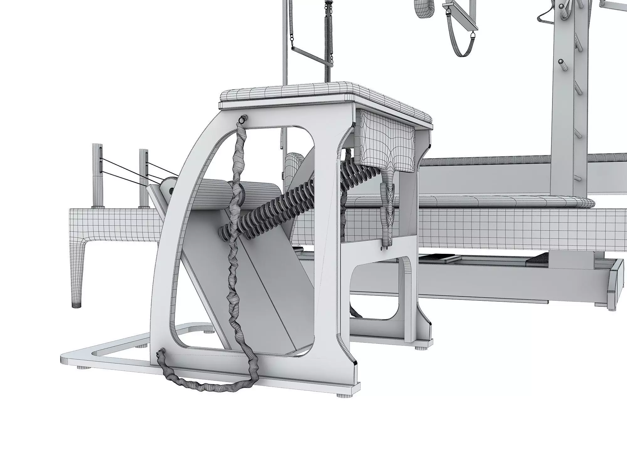 PILATES EQUIPMENT 3D model_22