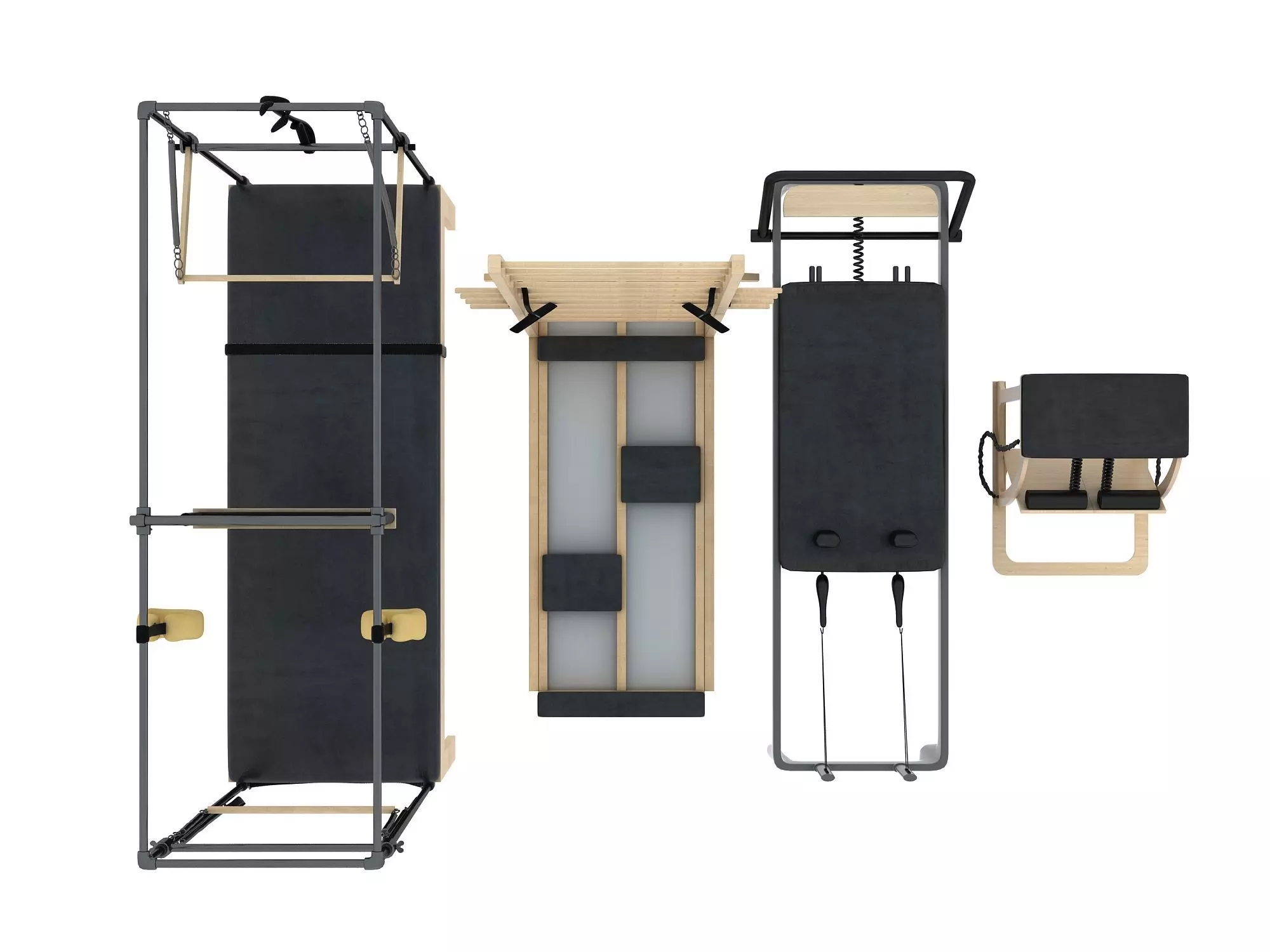 PILATES EQUIPMENT 3D model_5