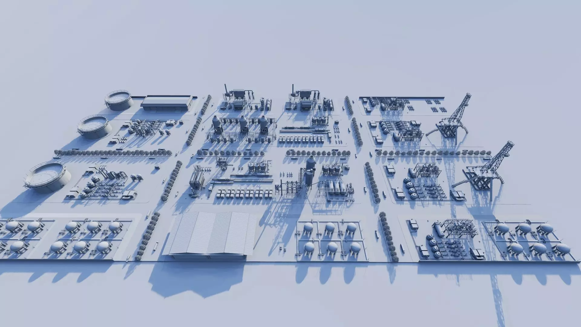 Industrial Factory-Petrochemical 3D model_31