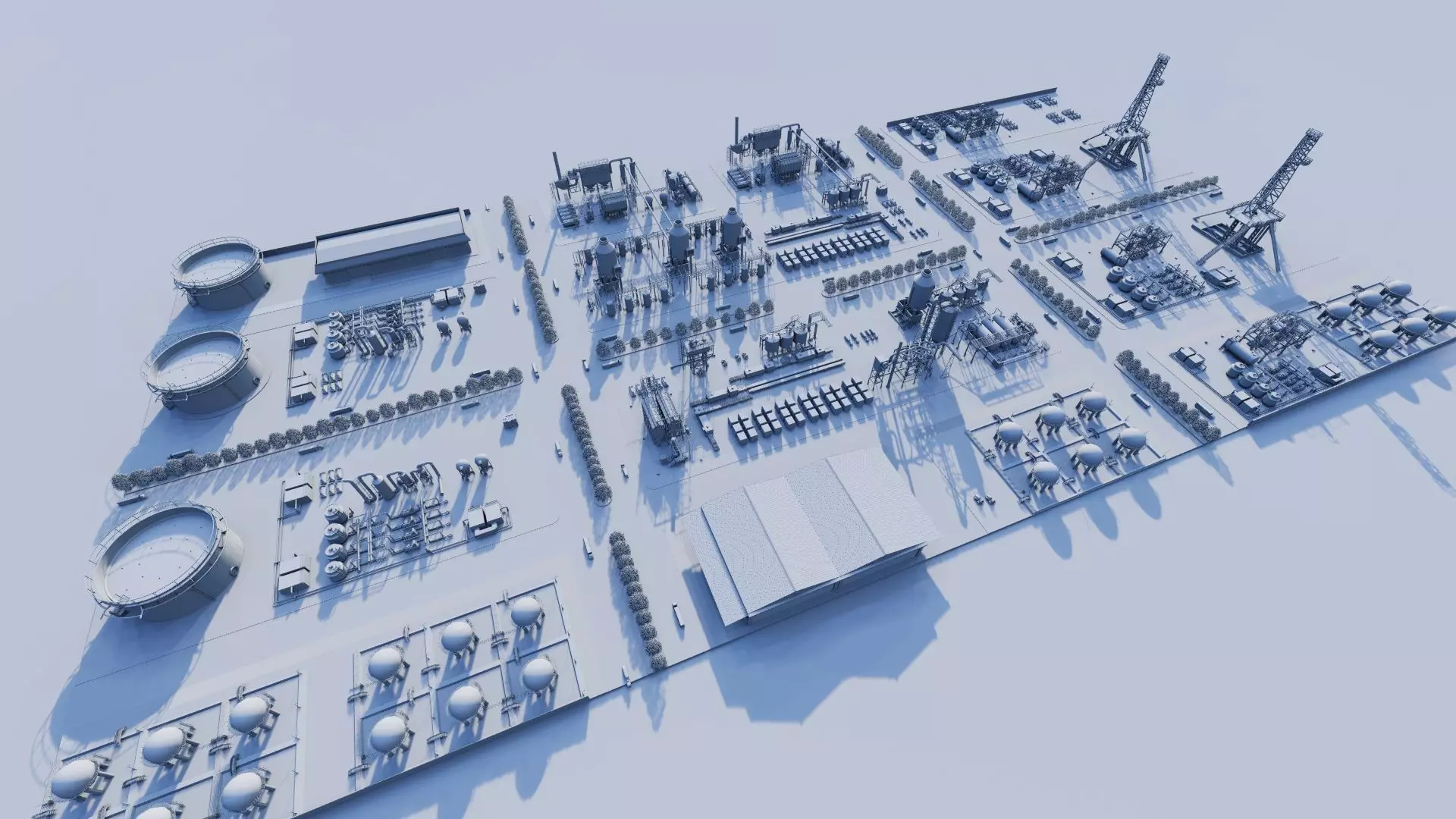 Industrial Factory-Petrochemical 3D model_21