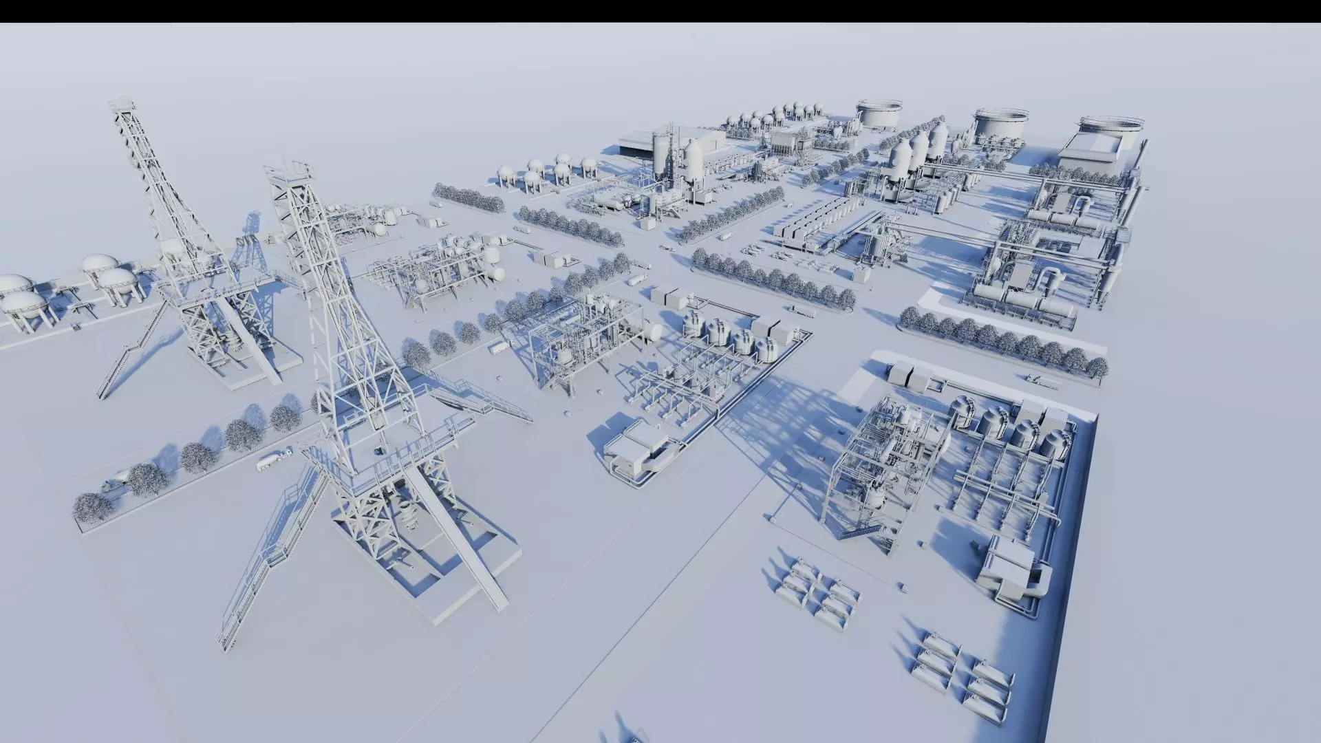 Industrial Factory-Petrochemical 3D model_29