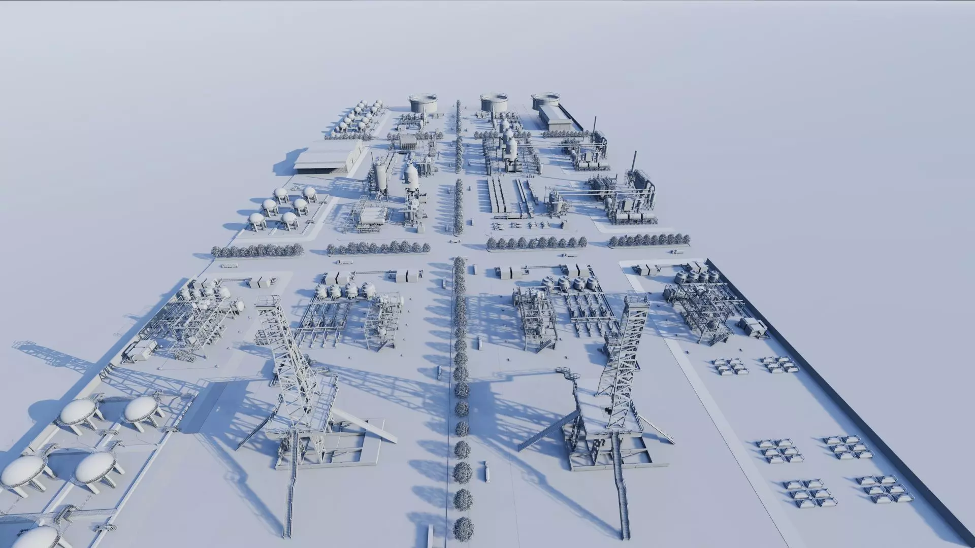 Industrial Factory-Petrochemical 3D model_18