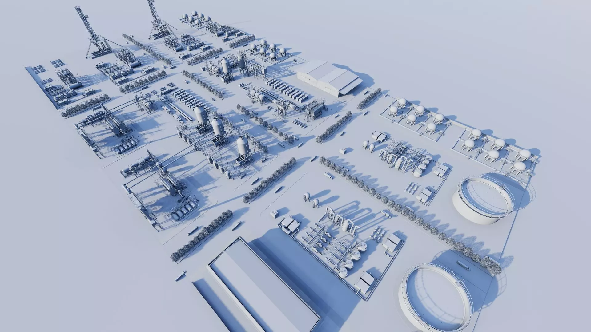 Industrial Factory-Petrochemical 3D model_37