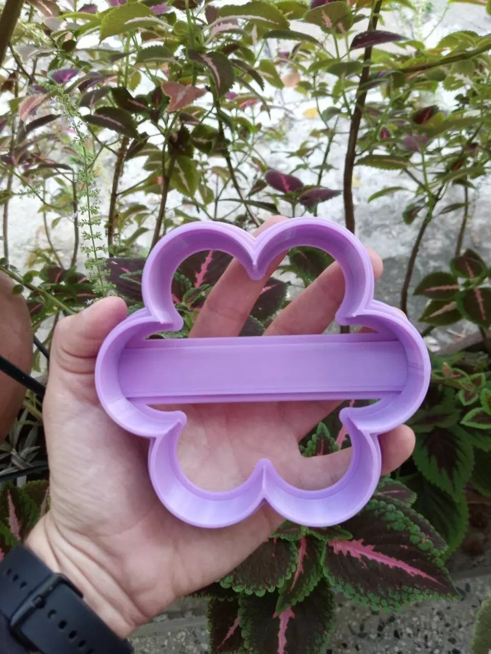 Dough cutter for Catalinas or flower-shaped cookies 3D print model_9