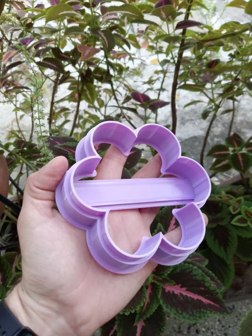 Dough cutter for Catalinas or flower-shaped cookies 3D print model_8