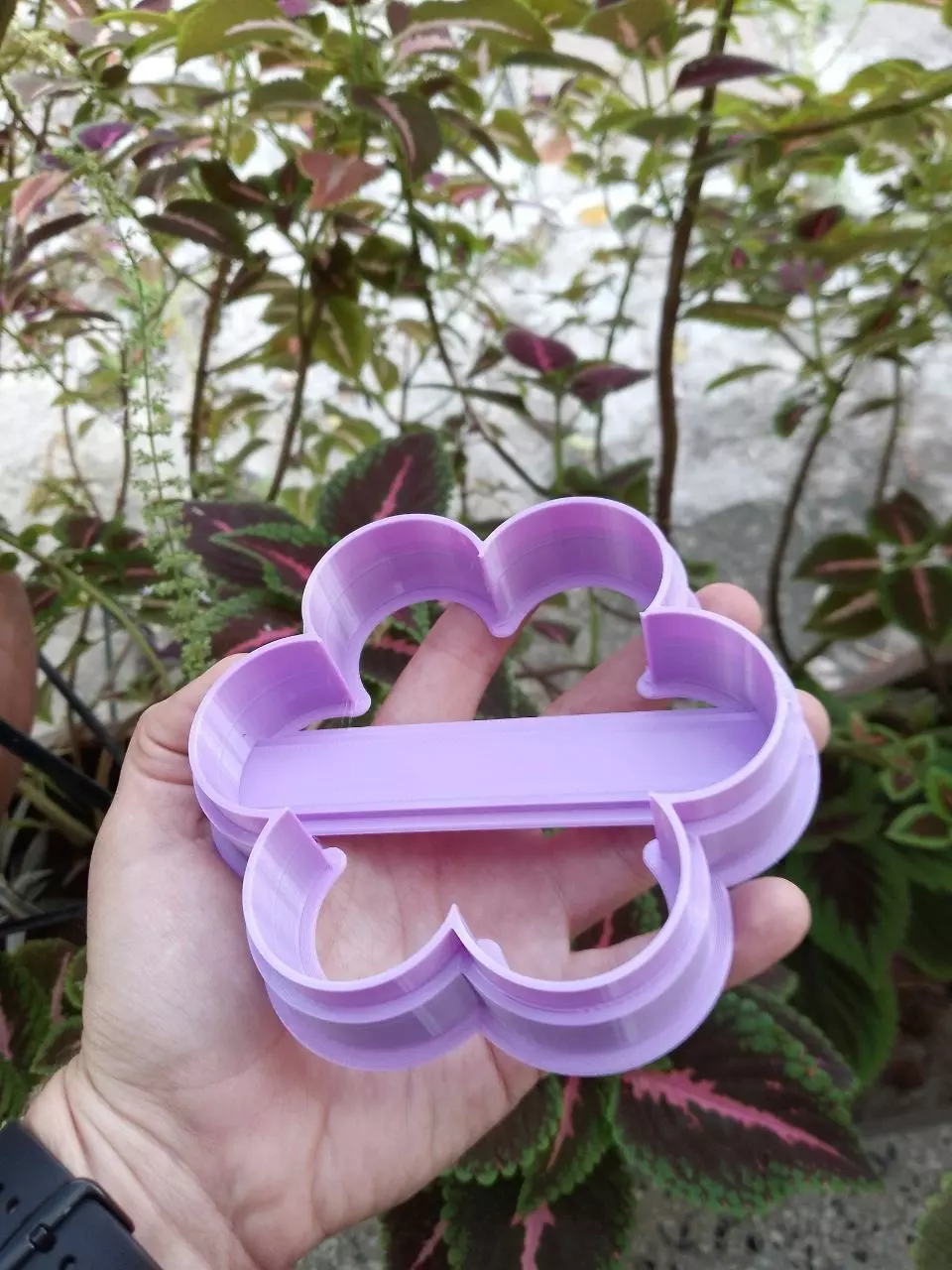 Dough cutter for Catalinas or flower-shaped cookies 3D print model_7