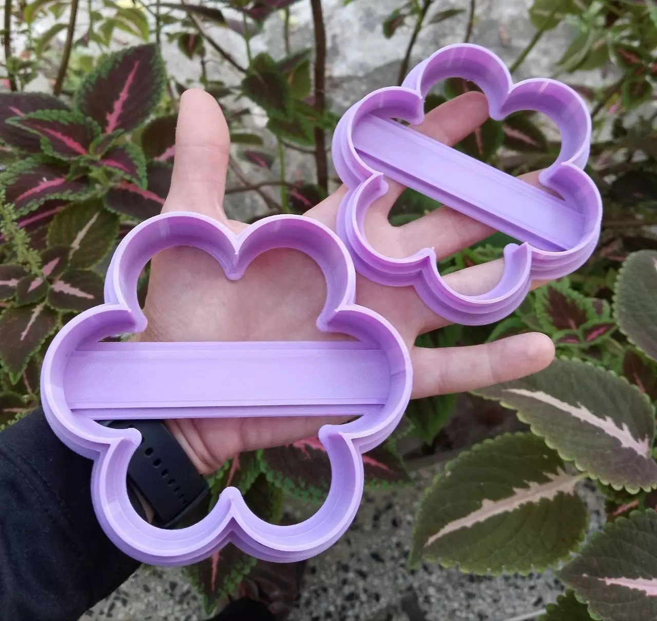 Dough cutter for Catalinas or flower-shaped cookies 3D print model_1