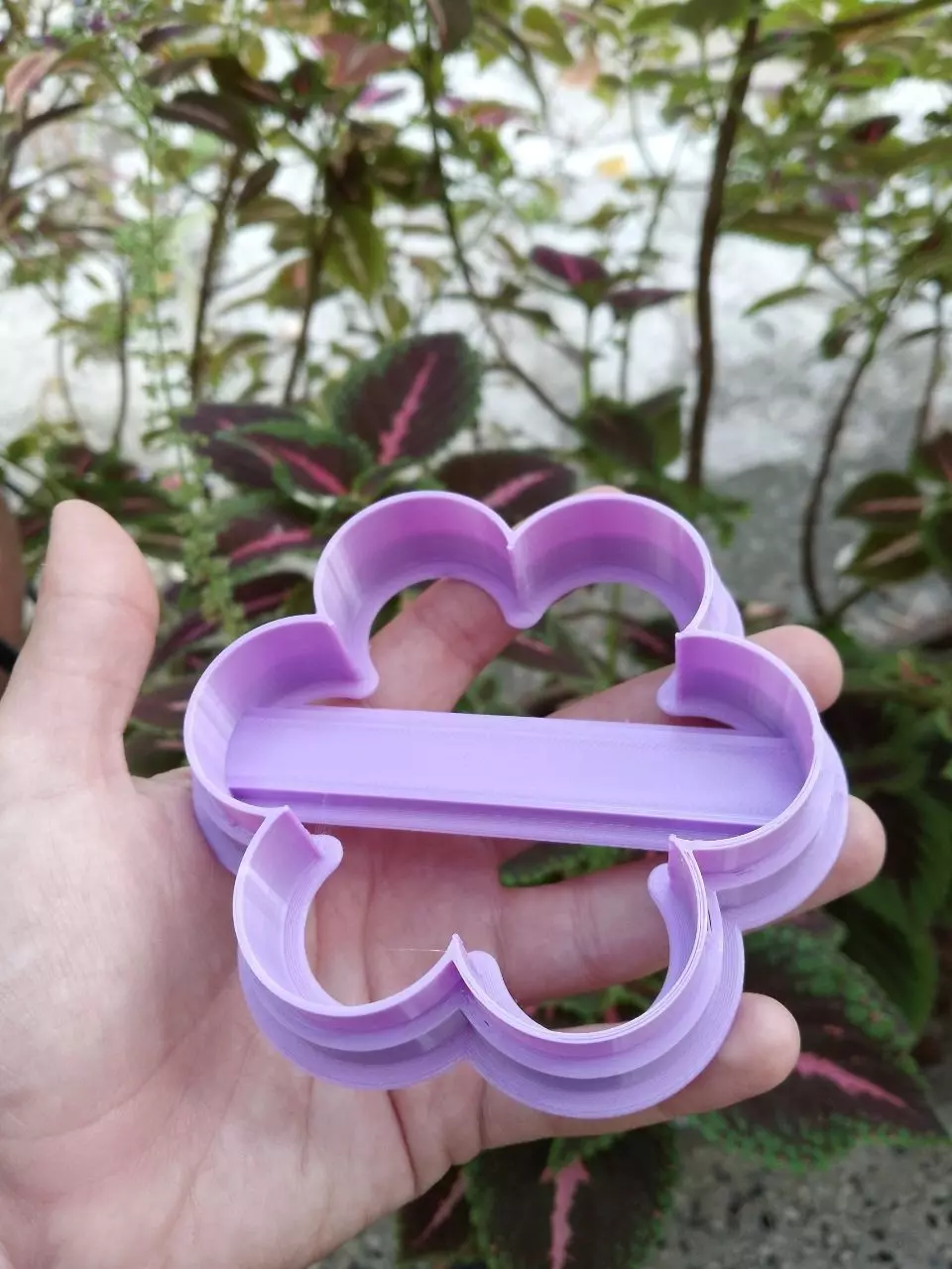 Dough cutter for Catalinas or flower-shaped cookies 3D print model_11