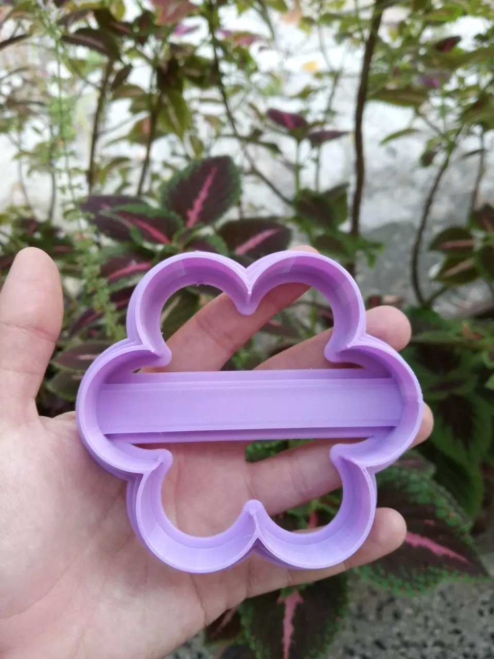 Dough cutter for Catalinas or flower-shaped cookies 3D print model_10