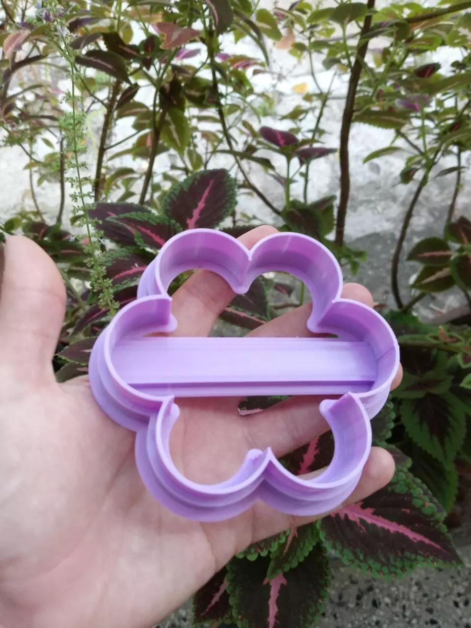 Dough cutter for Catalinas or flower-shaped cookies 3D print model_3