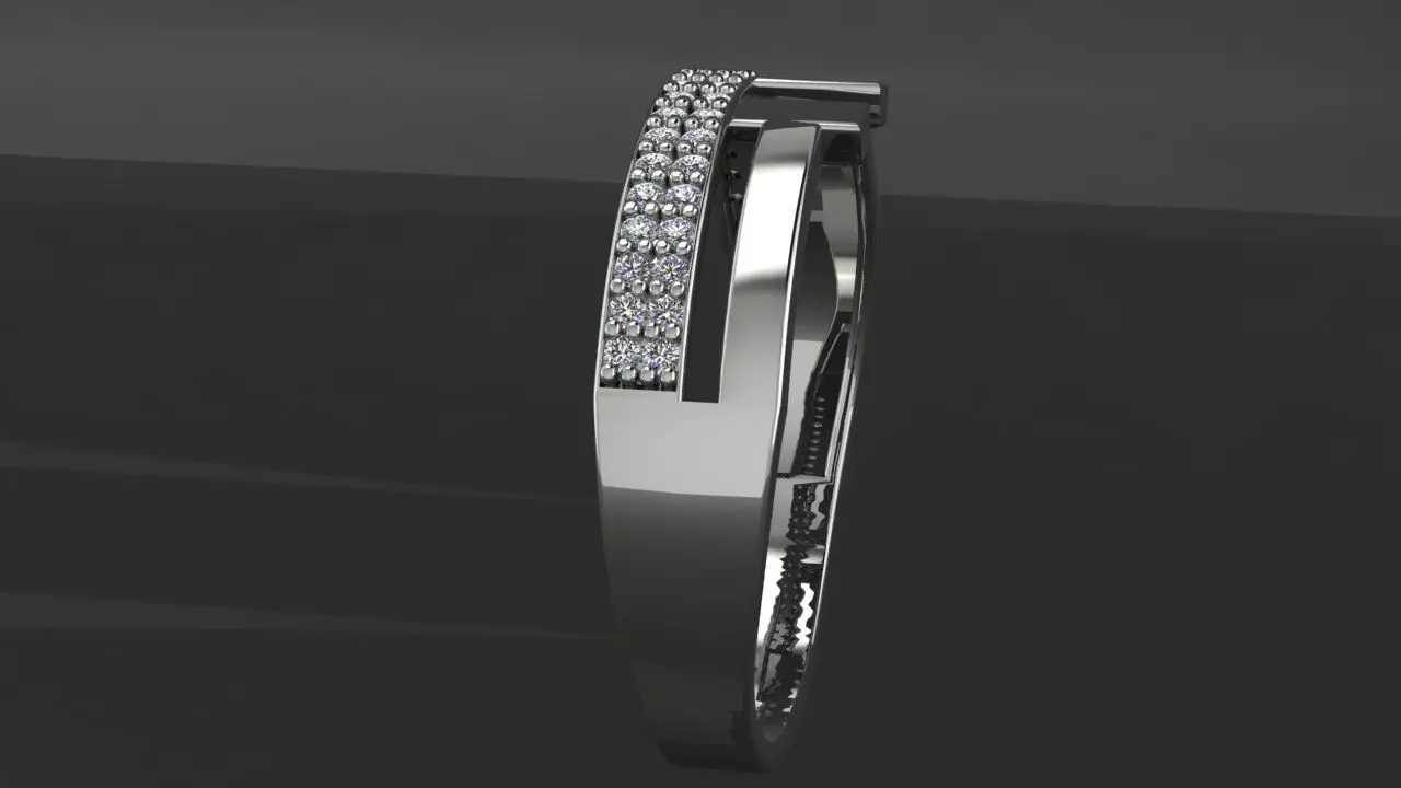 Ring Tiffany 3D print model_4