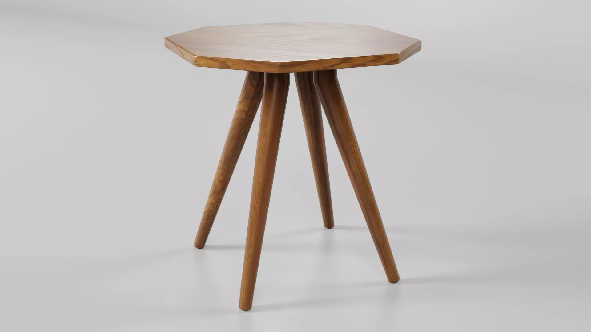 Octagon Table CG81 3D model_3