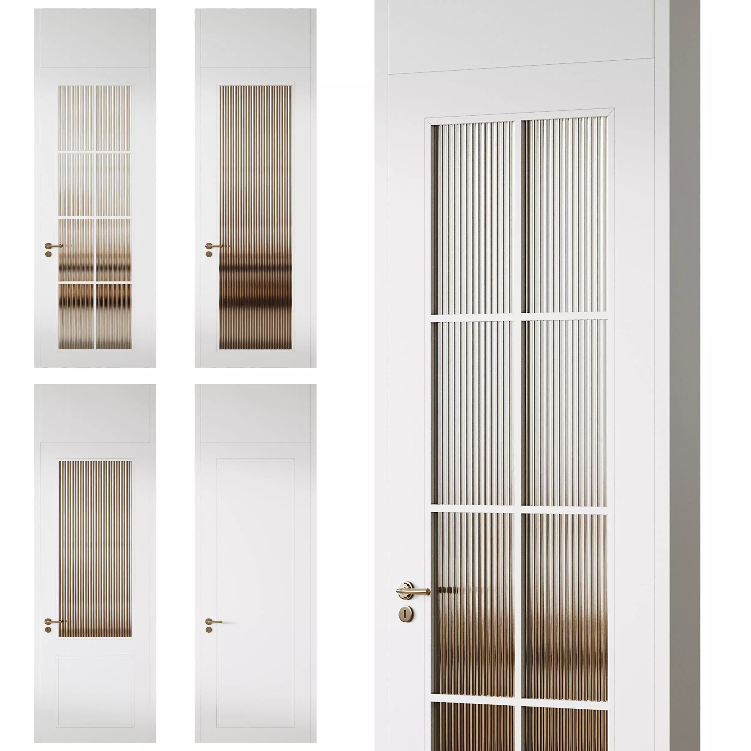 Interior Door 19 3D model_0