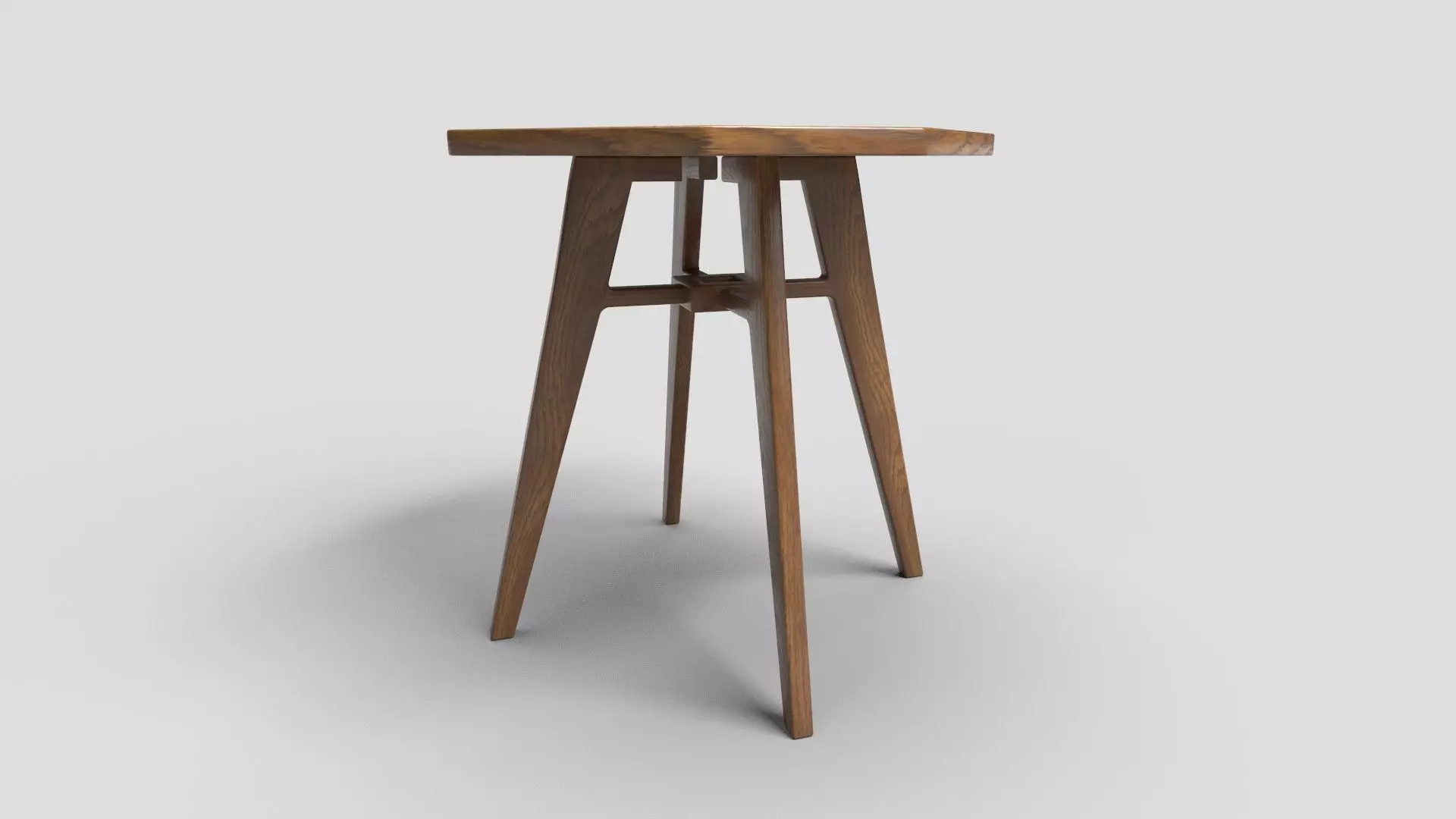 Octagon Table CG83 3D model_1