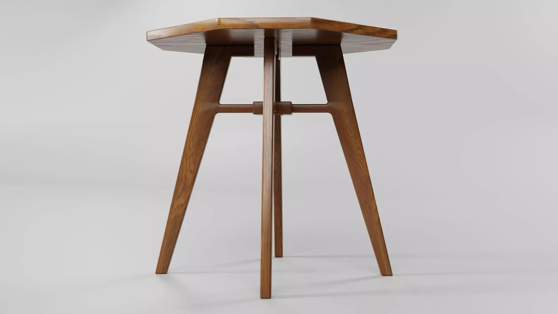 Octagon Table CG83 3D model_4