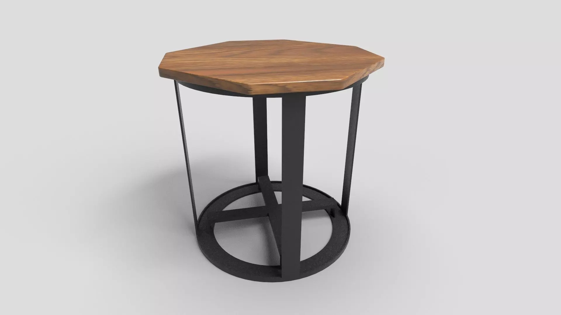 Octagon Table CG84 3D model_0