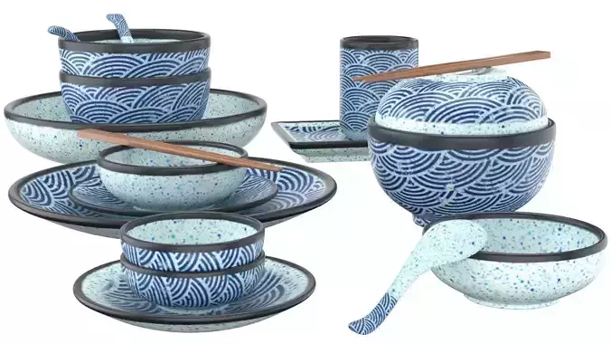 Decorative Tableware Set 1