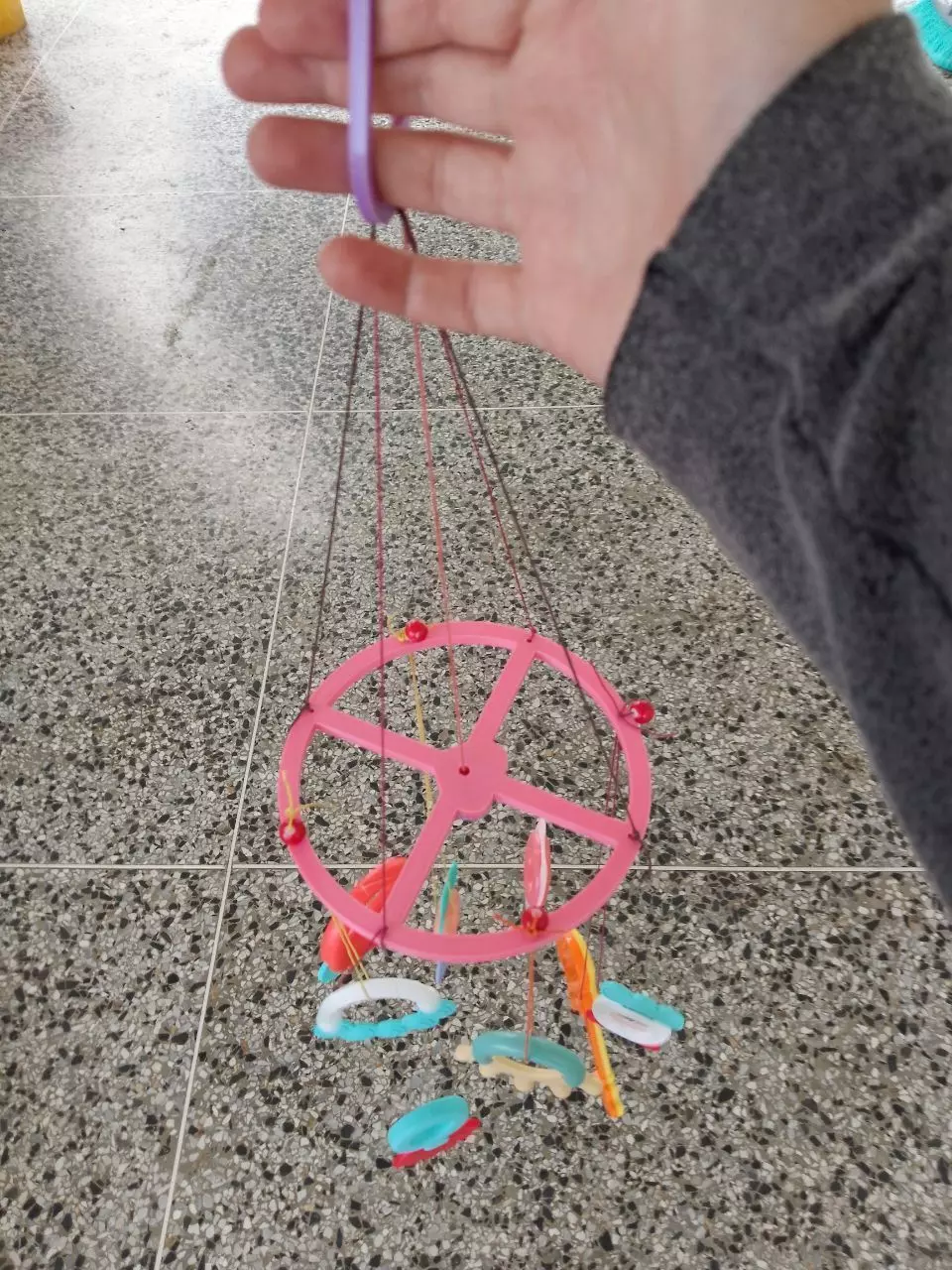 Baby crib mobile  3D print model_4