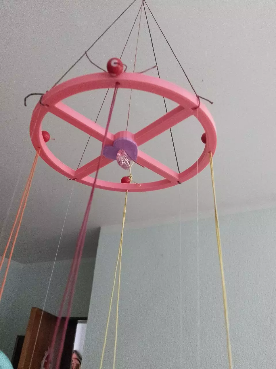 Baby crib mobile  3D print model_6