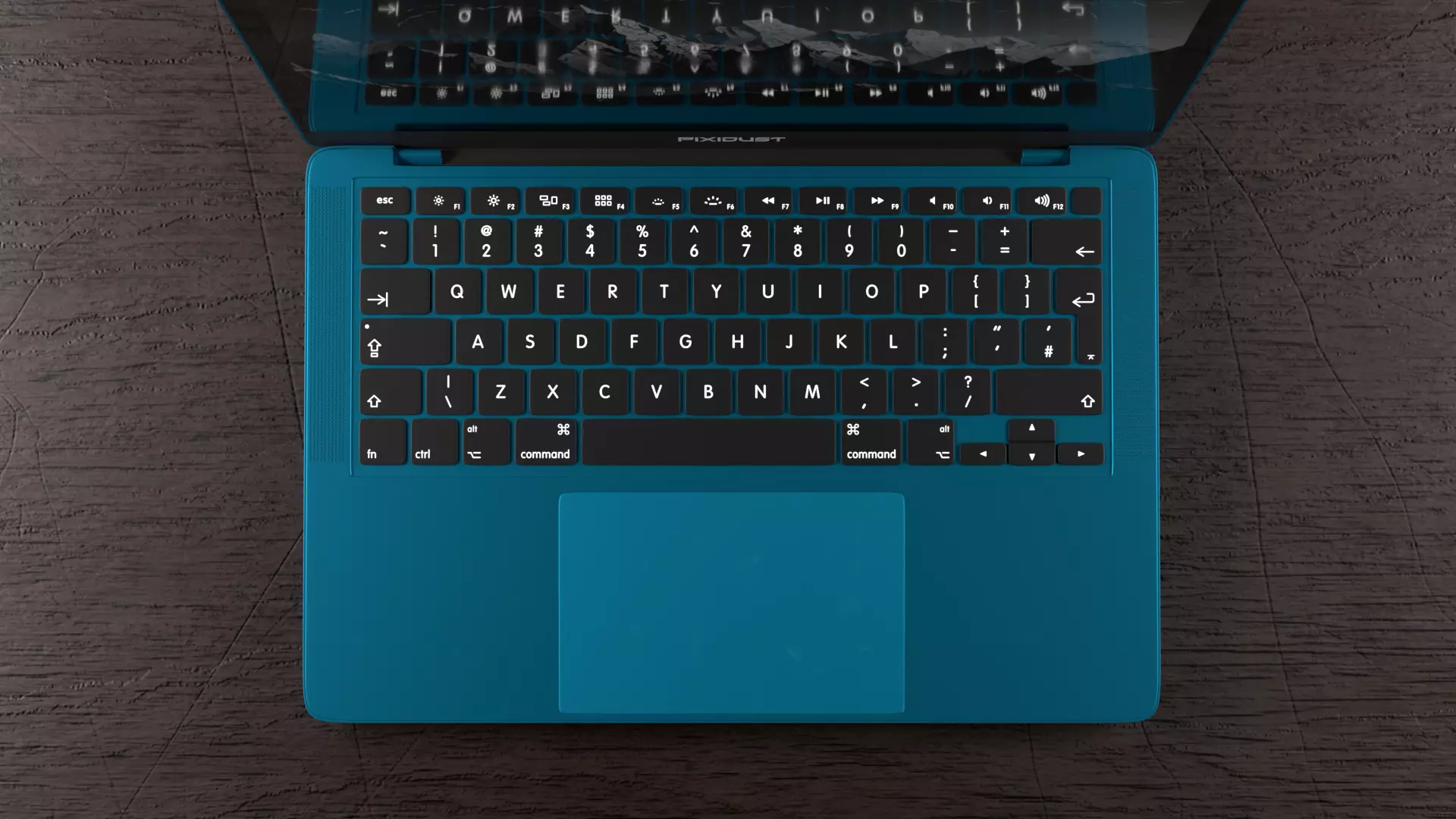 Modern Laptop - MacBook 3D model_5