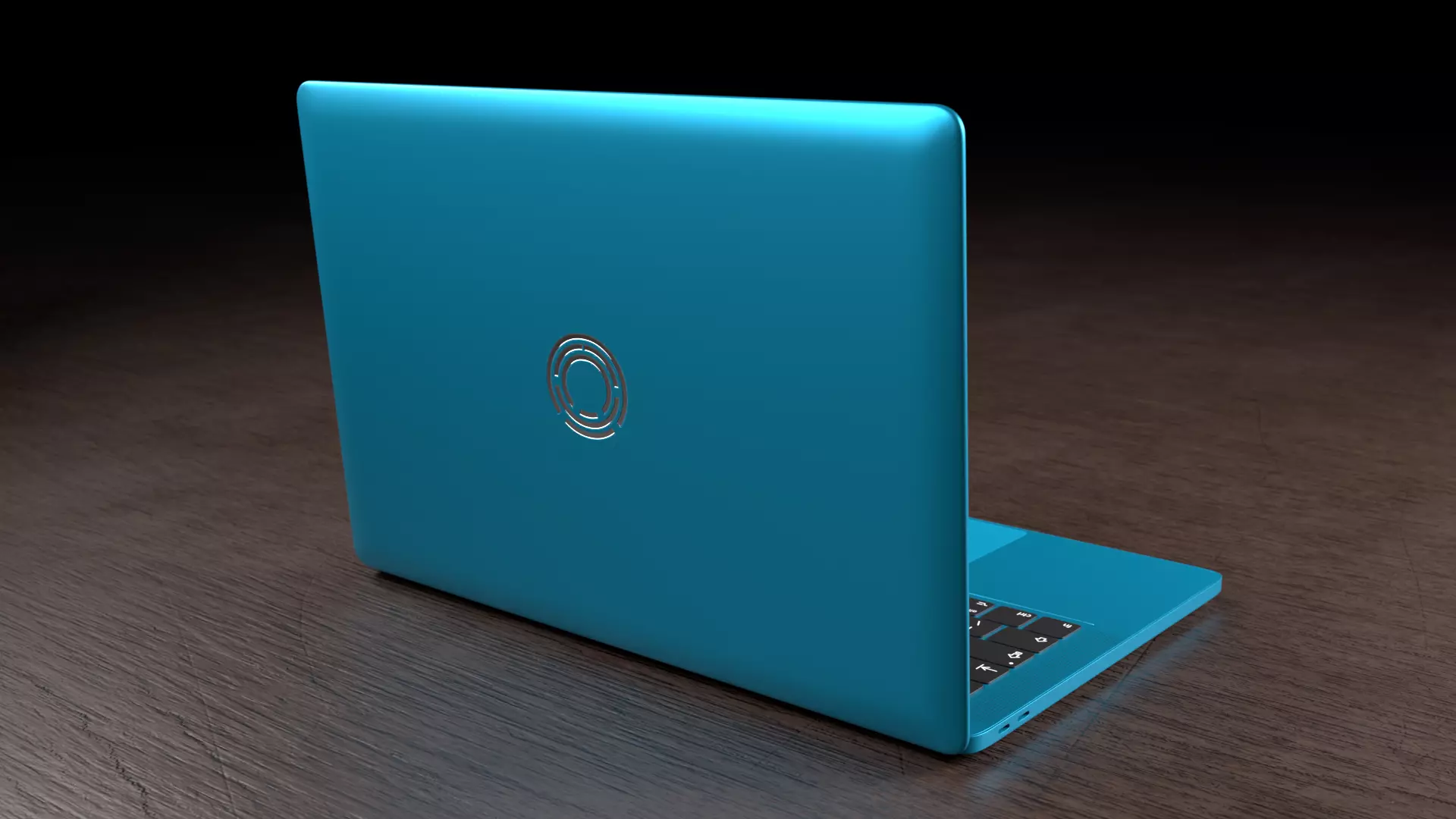 Modern Laptop - MacBook 3D model_13