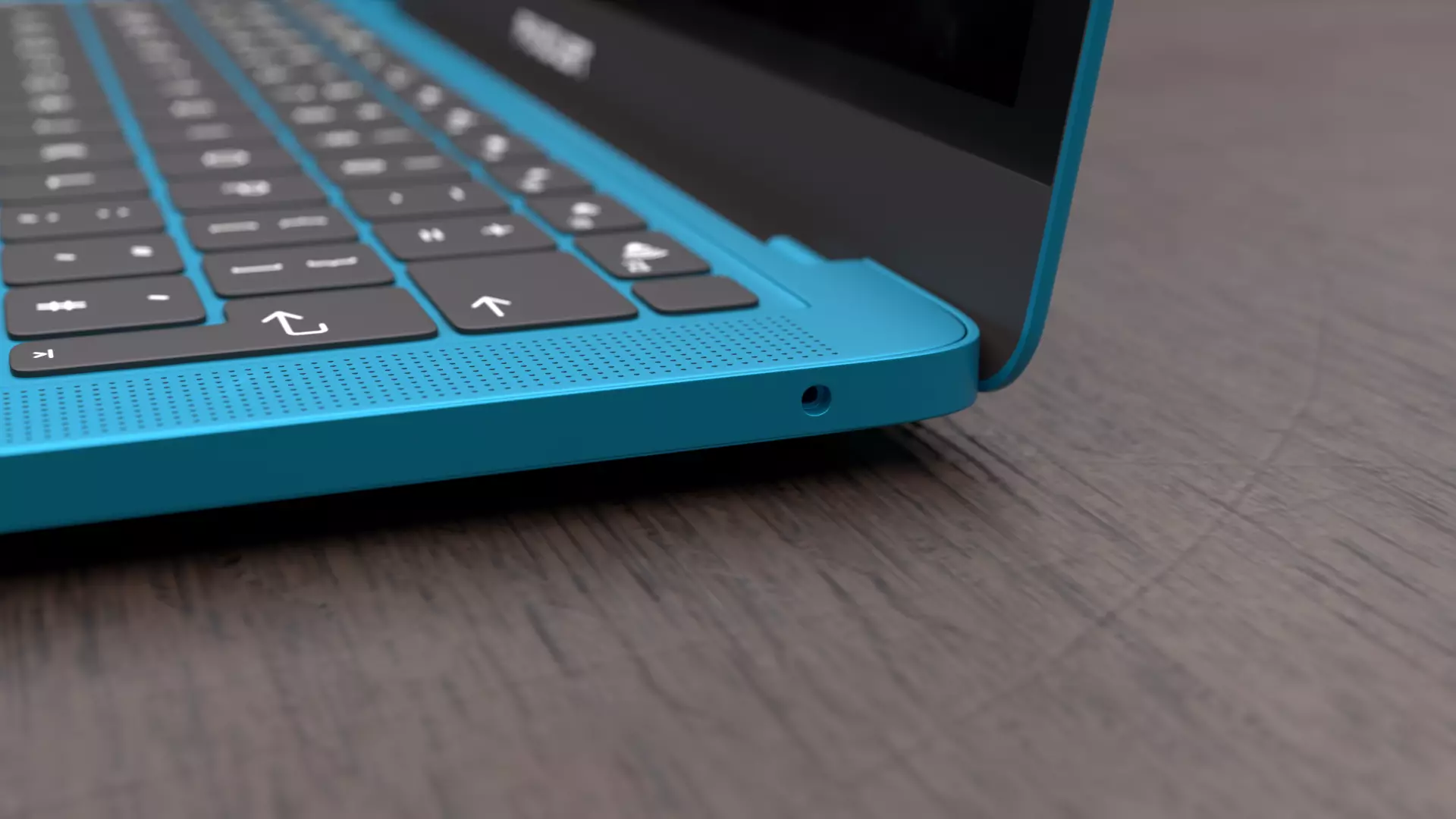 Modern Laptop - MacBook 3D model_3