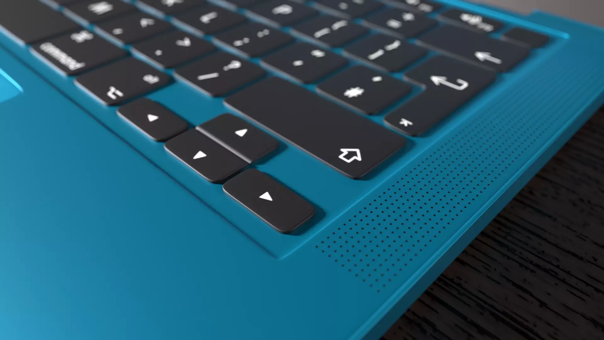 Modern Laptop - MacBook 3D model_11