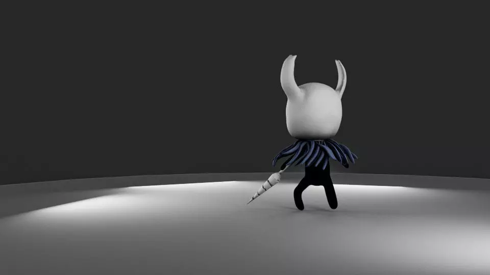 Hoolow Knight 3D model_2