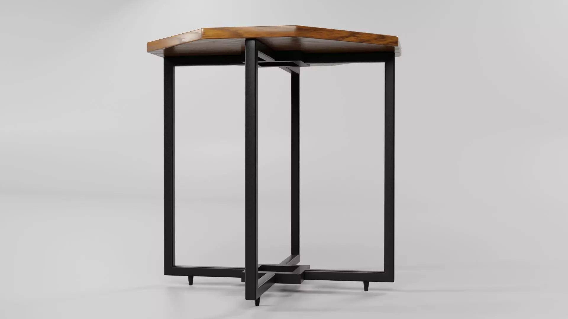 Octagon Table CG87 3D model_4