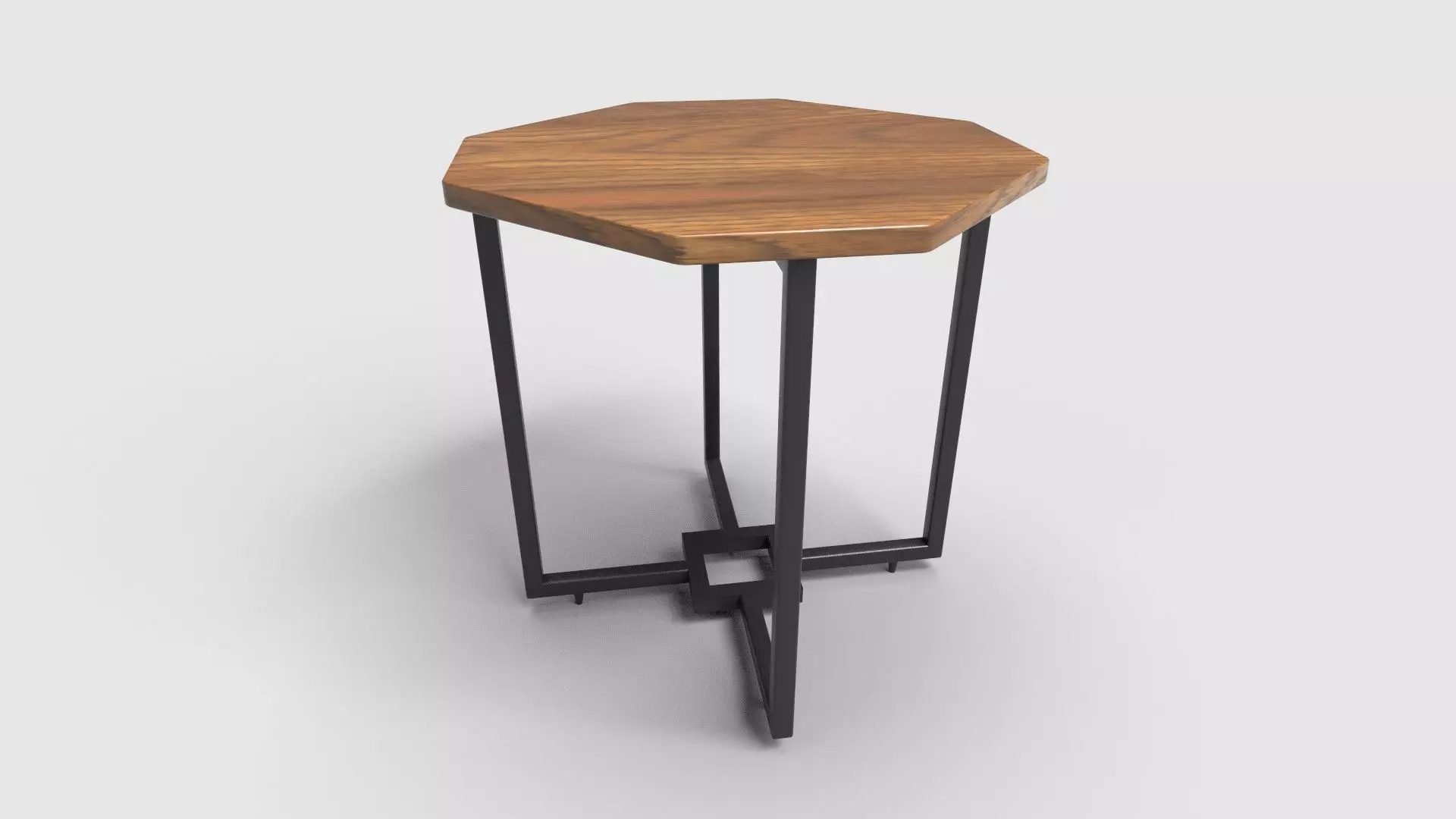 Octagon Table CG87 3D model_0