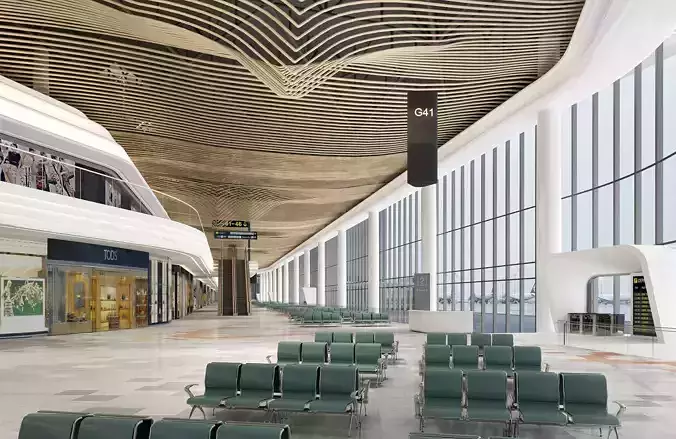 Airport Terminal Interior 04