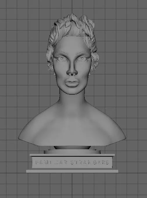 Talent and elegance 3D print model