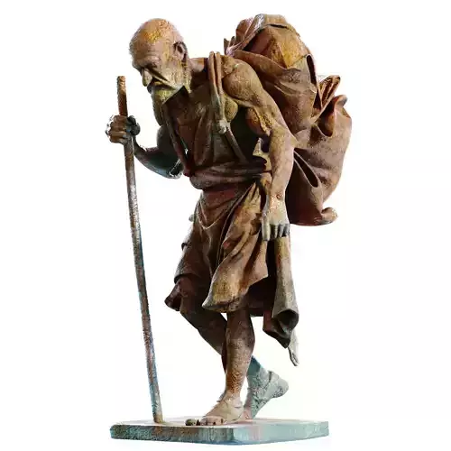Old Man Sculpture set 794