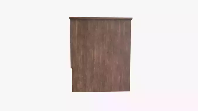 Pedestal Wooden Office Desk