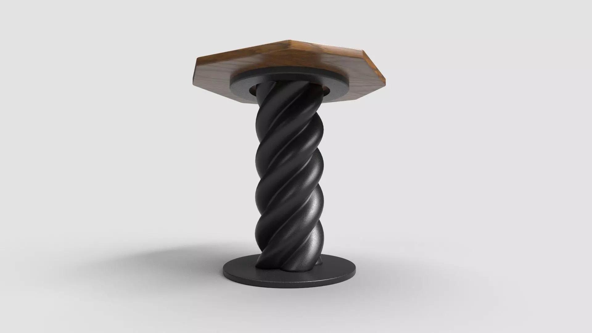 Octagon Table CG89 3D model_2