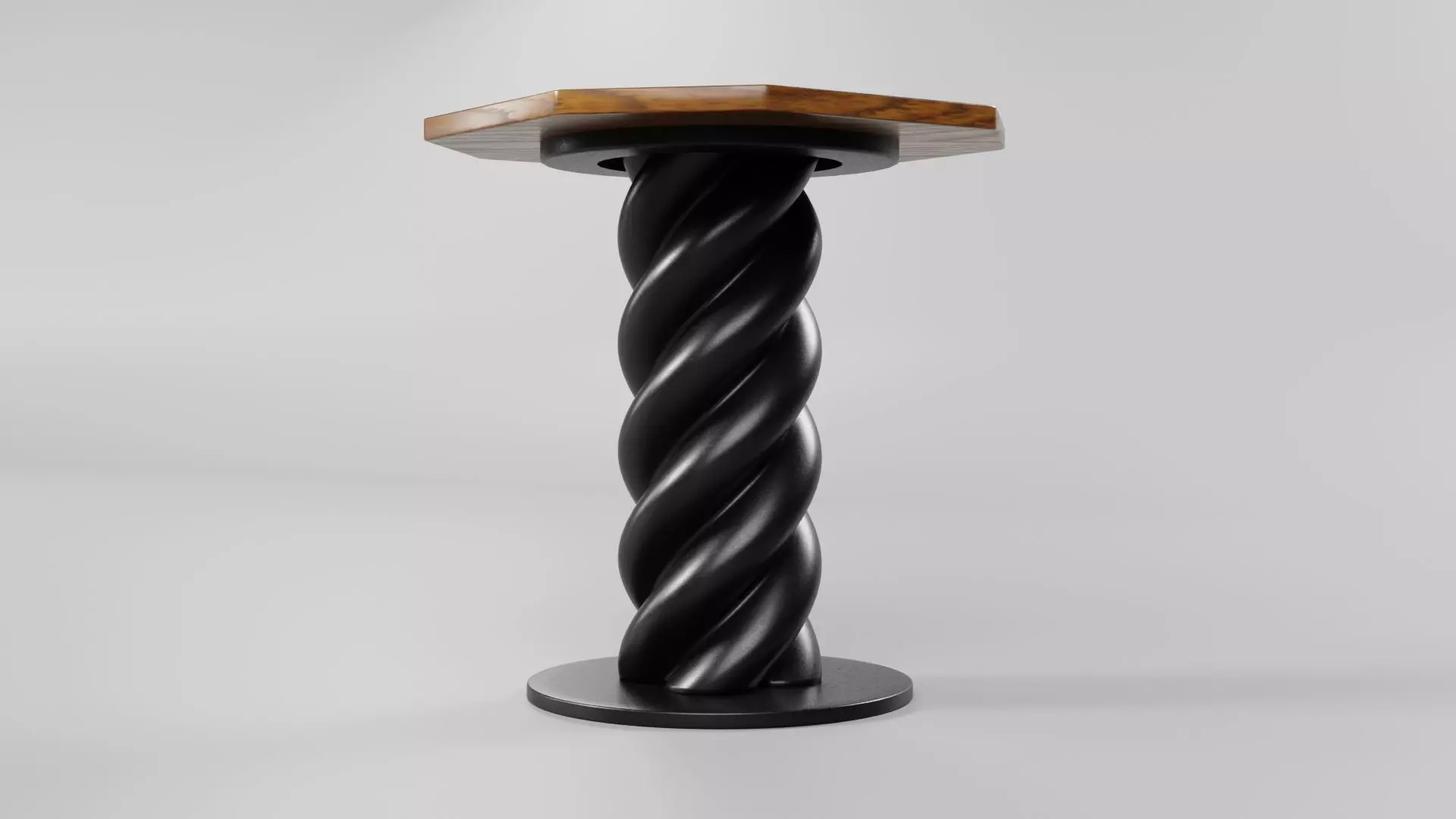 Octagon Table CG89 3D model_4